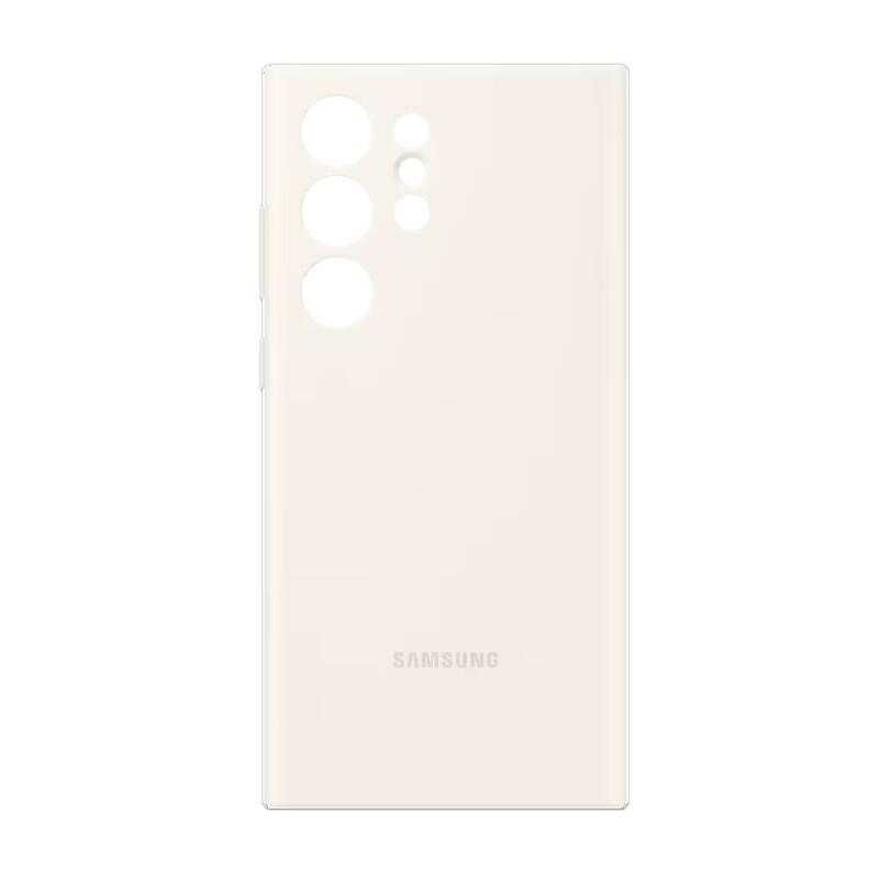 Samsung Galaxy S23 Ultra Silicone Case Beige Cotton (EF-PS918TUEGRU)