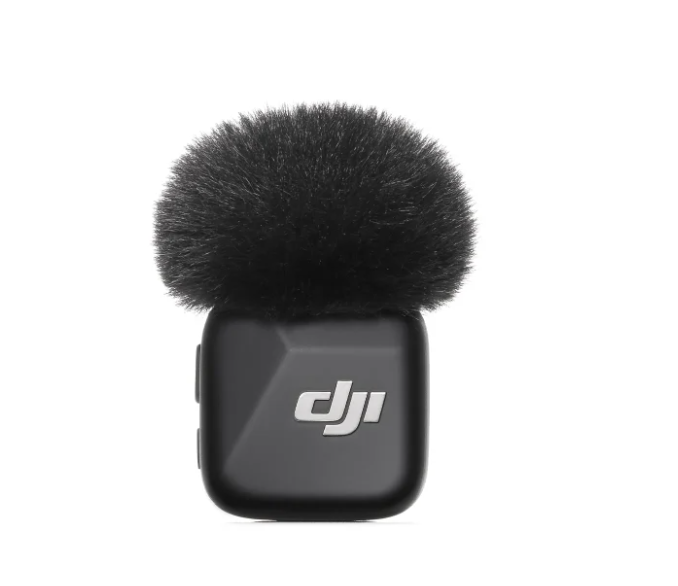 DJI Mic Mini Windscreen (Black with Black Clip)